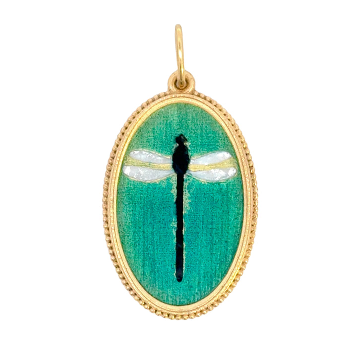 Enamel Dragonfly Charm