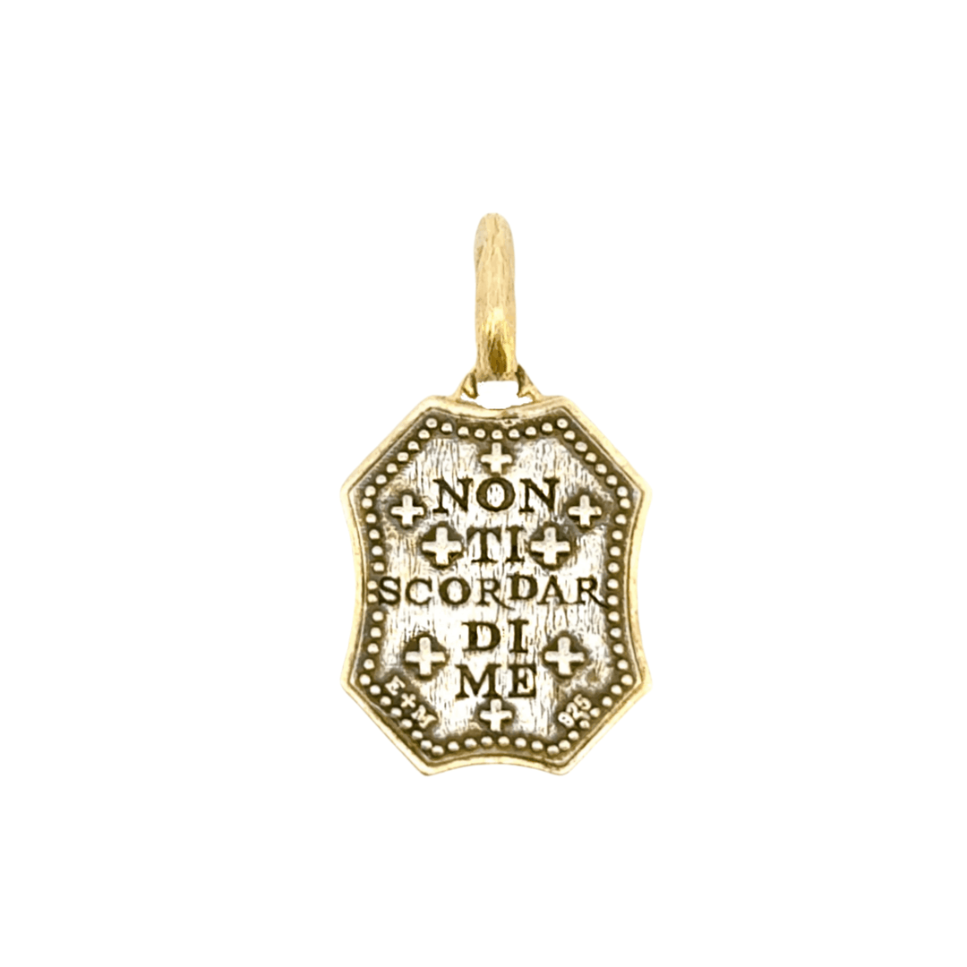 Baby Cross Shield Charm