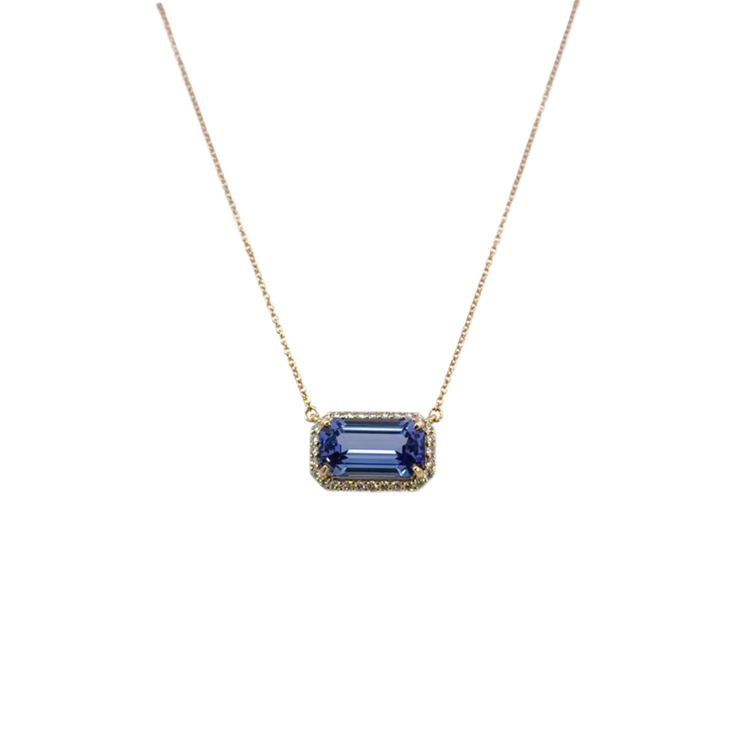 Tanzanite Pendant Necklace