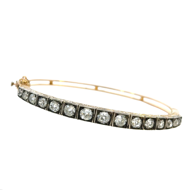 Vintage Diamond Bangle