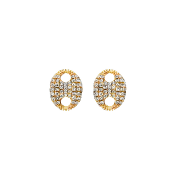 Diamond Mariner Stud Earrings