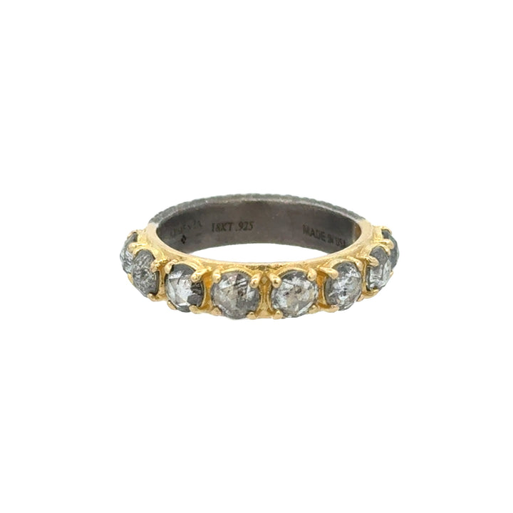 Grey Diamond Ring