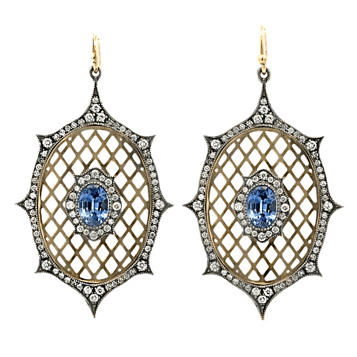 Le Fleur Lattice Earrings