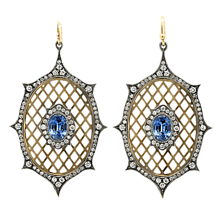 Le Fleur Lattice Earrings