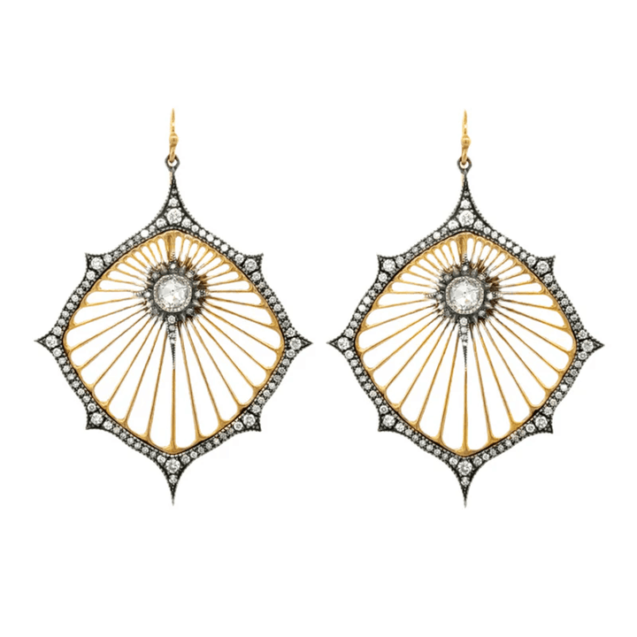 Diamond Drop Earrings