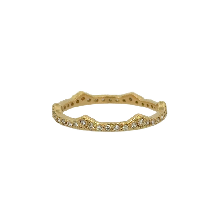 Pointed Diamond Band