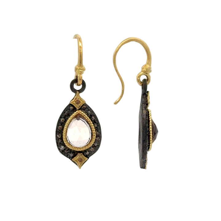 Morganite Drop Earrings