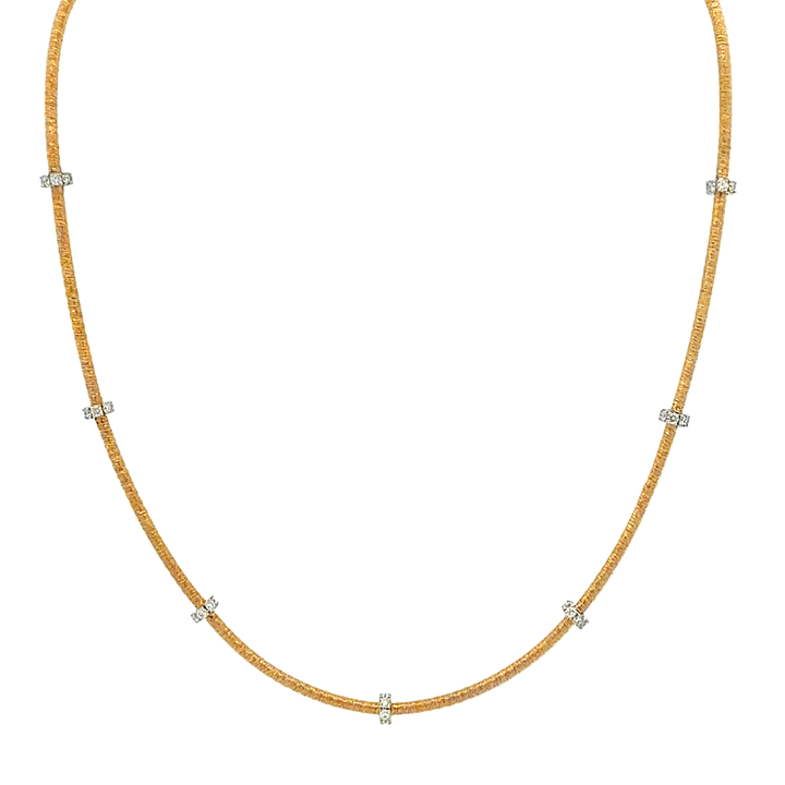 Diamond Station Necklace