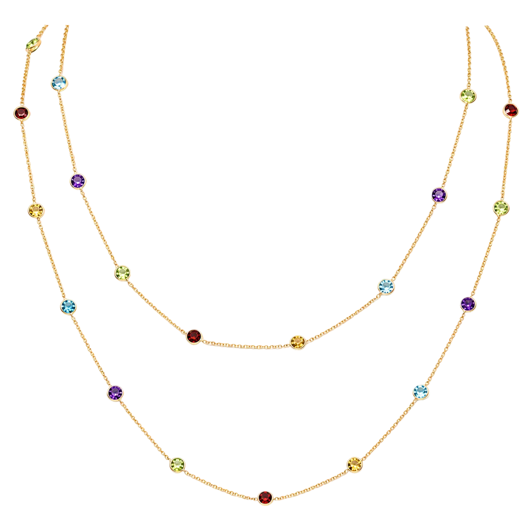 Gemstone By The Yard Chain