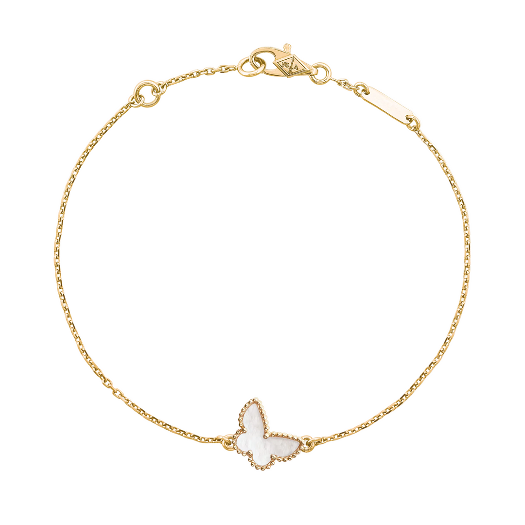 Mother of Pearl Butterfly Bracelet