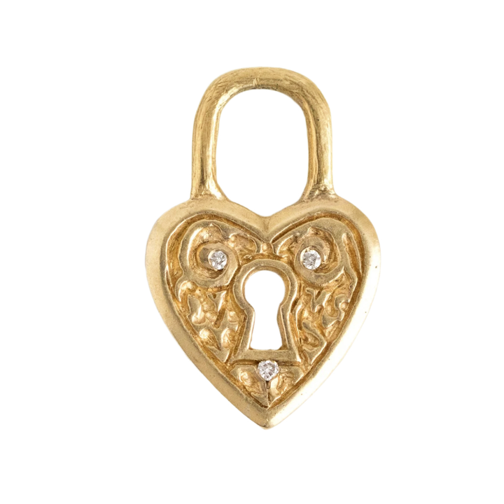 Heart Lock Charm