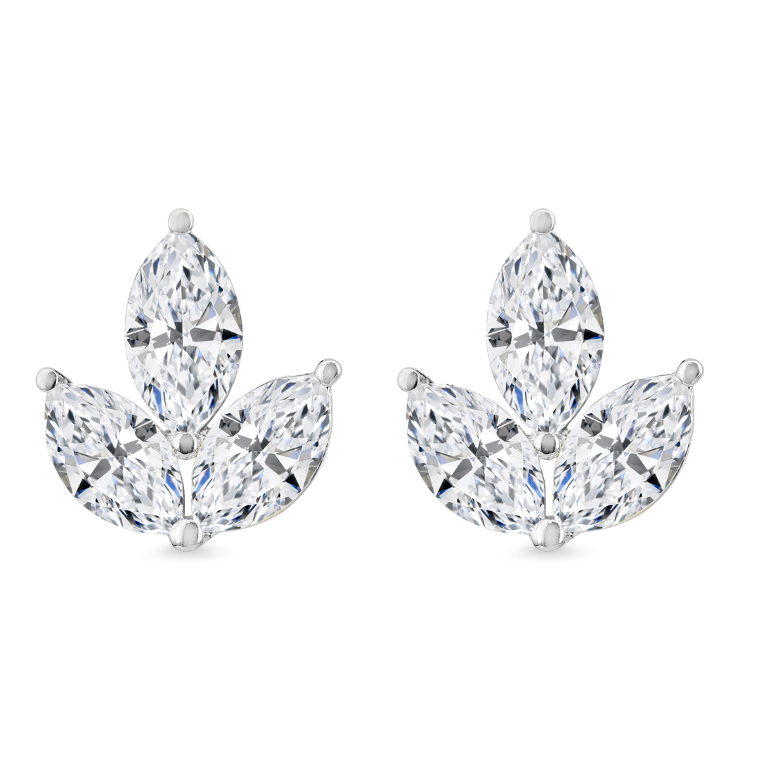 3.25 Carat Diamond Stud Earring