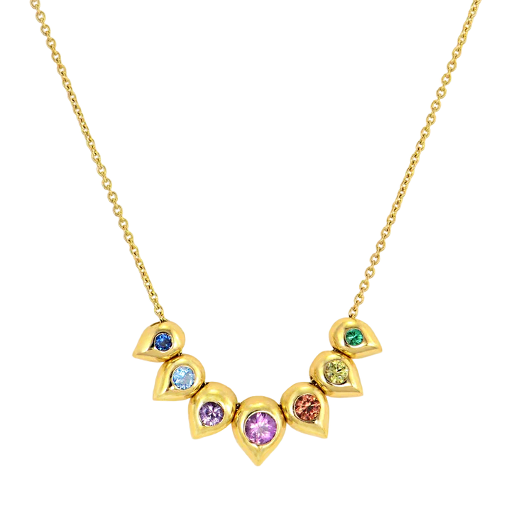 Double Sided Teardrop Necklace