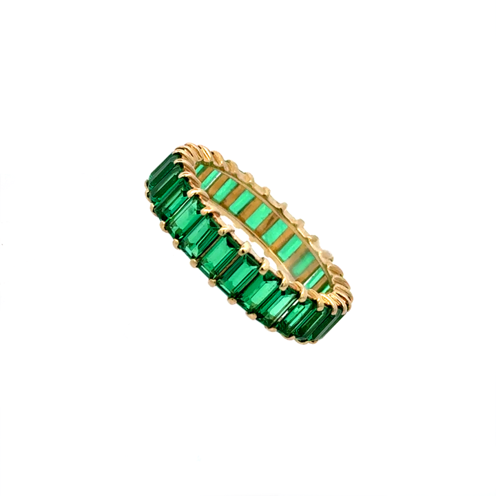 Tsavorite Eternity Band