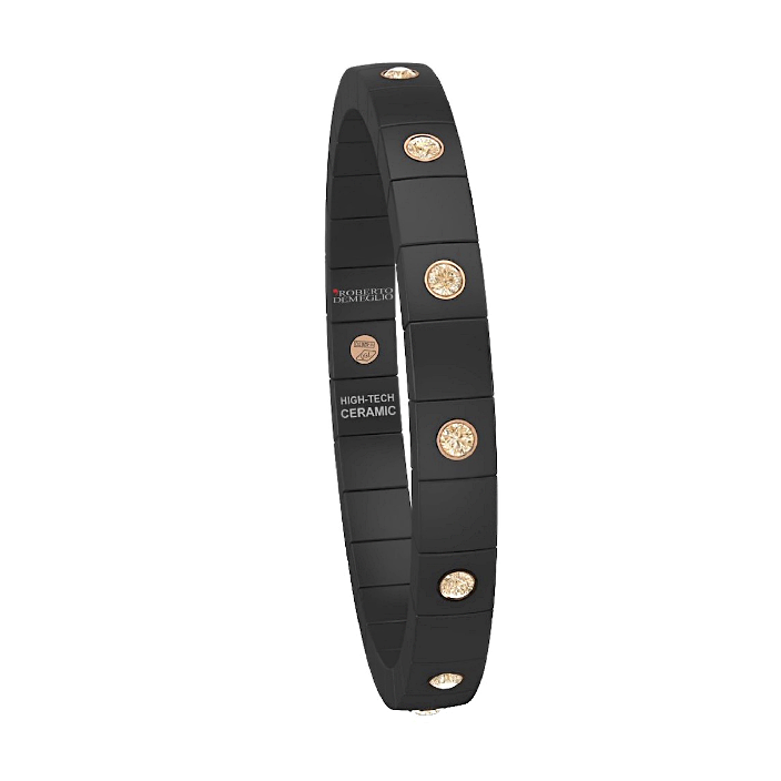 Scacco Champagne Diamond Station Bracelet