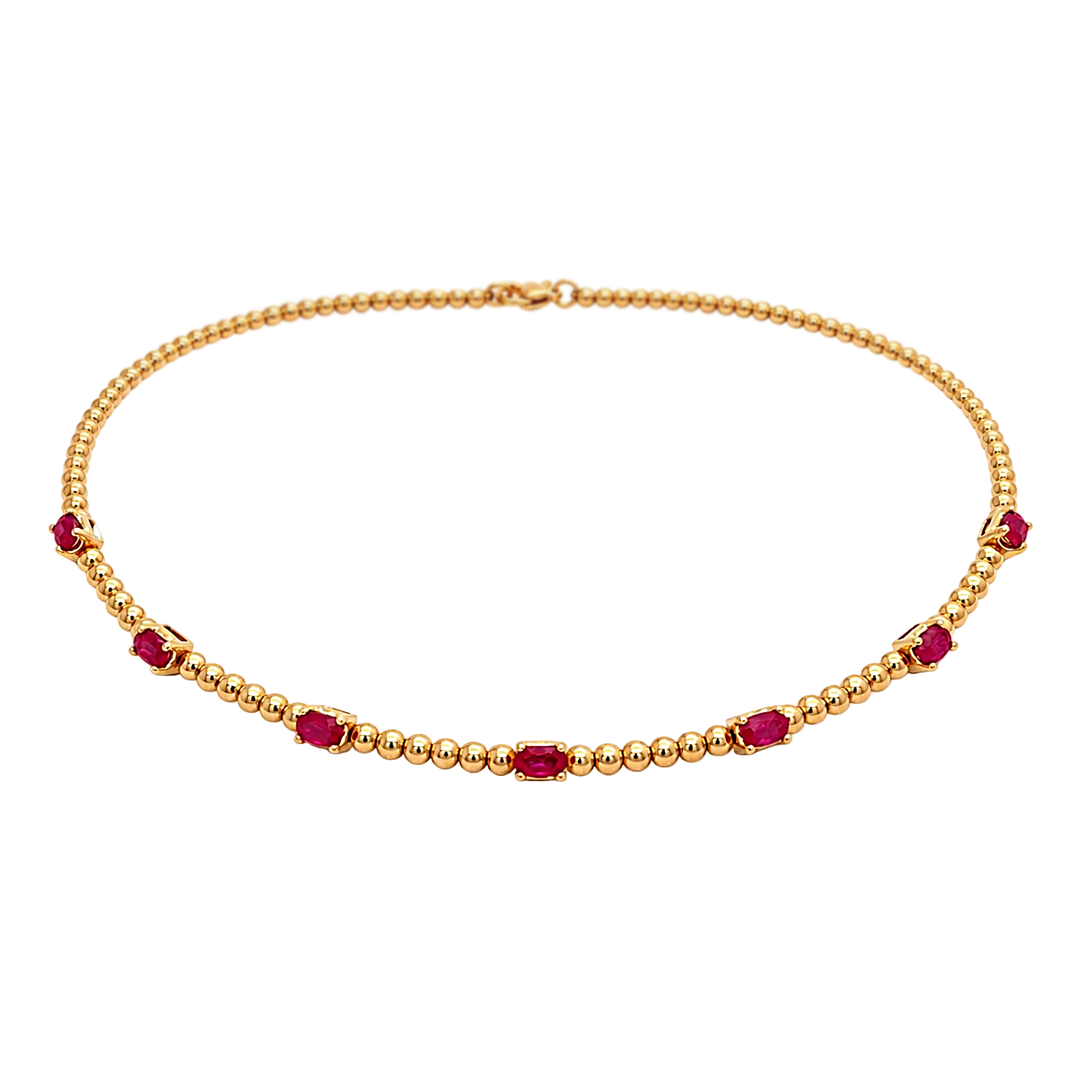 Ruby Choker Necklace