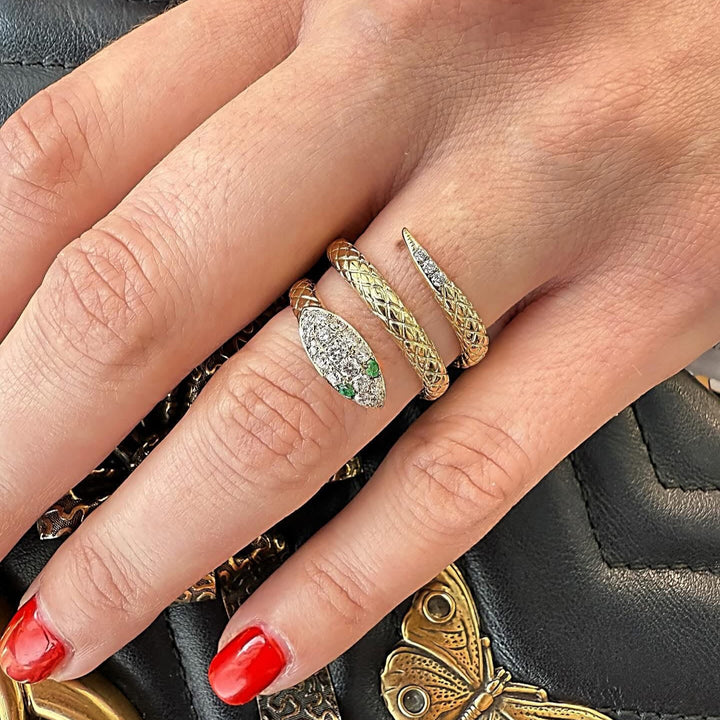 Coiled Snake Ring
