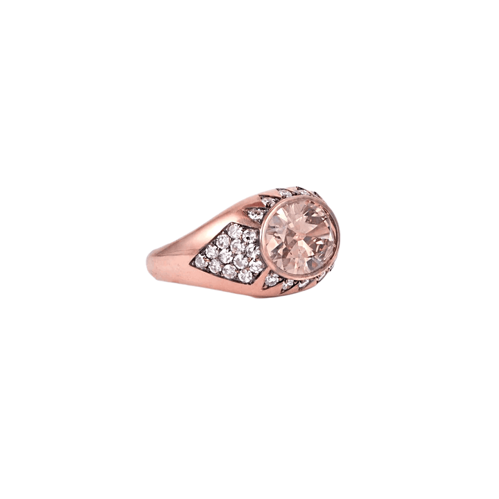 Brown Diamond Ring