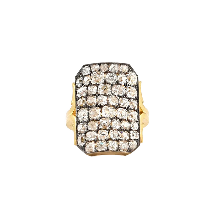 Ten Table Diamond Ring