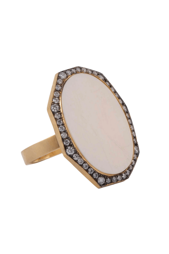 Fossilized Mammoth Ring