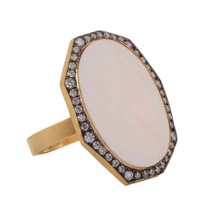 Fossilized Mammoth Ring